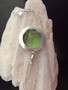 Peridot Quartz Round Handmade Pendant 1.5", Necklace, Ring & Bracelet Set