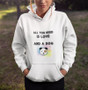All You Need Is Love & A Dog Hoodie