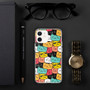 Colorful Cat Pattern iPhone Case