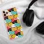 Colorful Cat Pattern iPhone Case