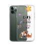 Happiness is Cats iPhone Case