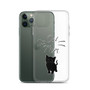 Black Cat Mom iPhone Case