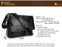 Men Cowhide Leather Briefcases
