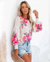 Bonica Rose Long Sleeve Blouse