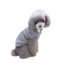 Dog Fleece Lined Cable Hooded Sweater