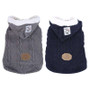 Dog Fleece Lined Cable Hooded Sweater