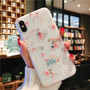 3D Relief Floral Phone Case For iPhone 6s 7 XS Max  iPhone 7 8 Plus XS XR