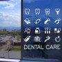 Dental Care Tools Set Vinyl Wall/Window Sticker