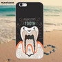 Dental Designs Mobile Cases For iPhone 4 4S 5 5S 5C SE 6 6S 7 8 iPhone X