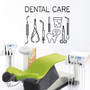 Dental Care Logo Wall Decal Sticker