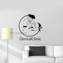 Dental Clinic Logo Vinyl Decal Wall Removable Sticker