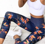 Women's Print High Waist Fitness Leggings