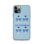 iPhone Case Blue Skulls 11, 11 Pro, 11 Pro Max