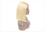 Mari (13x6 Lace Front Silky Straight 613 Blonde Bob Lob 100% Remy HH 150% or 180% Density)