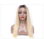 Darling (Silky Straight Blonde w/ Ombre Roots 1B/613, 13x4 LF 100% Remy Human Hair Wig, 8"-22" Available)