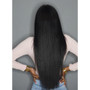 Sol (Natural Black Silky Straight Synthetic Heat Safe 13x6 LF Long Wig)