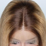 Caryl (Blonde Bob Ombre Dark Rooted Color 4/27, 13x4 LF 100% Remy Human Hair Wig 8"-14" Avail.)