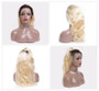 Beta (Body Wave Blonde w/Roots 1B/613 100% Remy Human Hair 13x4 LF Wig 150% Density 8"-22")