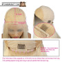 Bae 2 (Silky Straight 613 Blonde 100% Remy Human Hair 13x6 LF Wig 8"-24" Avail.)