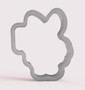 Bunny & Sign Cookie Cutter