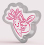 Carrot and Bunny Buddies Cookie Cutter