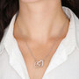 Heart to heart interlocked (Necklace Only)