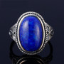 Lapis lazuli 925 Sterling Silver Rings