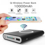 Universal Portable Power Bank Qi Wireless Charger