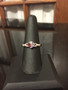 Claddagh Ring - Purple & Red