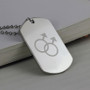 Gay Symbols Dog Tag