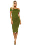 Women's Off Shoulder Bodycon Dress