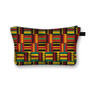 African Woman Print Cosmetic Bag Fashion Casual Small Handbag Afro Portable Storage Bags Travel Bag