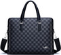 Men's Microfiber Business Briefcase -  Messenger Bag