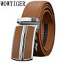 Men's Genuine Leather Ratchet Belt # 071