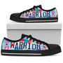 Breast Cancer Warrior | Women's Low Top Shoes
