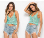 Sexy Hollow Out Casual Crop Top