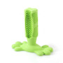 Chewy dog toothbrush toy