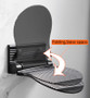 Ellen Shower Foot Rest Bathroom Pedals Non-slip Shower Footstool Pedestal Pedals Elderly Pregnant Bath Stool Black EL802