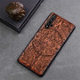 Honor 20 Case Boogic Original Real Wood funda Huawei Honor 20 Pro Rosewood TPU Shockproof Back Cover Phone Shell Honor20 case