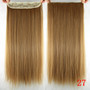 60cm Long Straight Women Clip In Hair Extensions