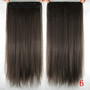 60cm Long Straight Women Clip In Hair Extensions