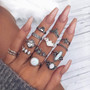 Antique Knuckle Ring Set