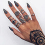 Antique Knuckle Ring Set