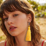 Ethnic Tassel Dangle Drop Earrings