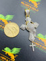 Praying hands Cross Design Pendant