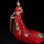 Red Traditional Chinese Wedding Dress