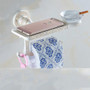 Antique Bathroom Paper Phone Holder W/ Ashtray Shelf Bathroom Mobile Phones Towel Rack Toilet Paper Holder Tissue Boxes