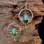 Tribal Vintage Geometric Metal Boho Earrings (14 styles)