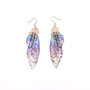 Butterfly Fairy wings handmade drop earrings