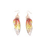 Butterfly Fairy wings handmade drop earrings